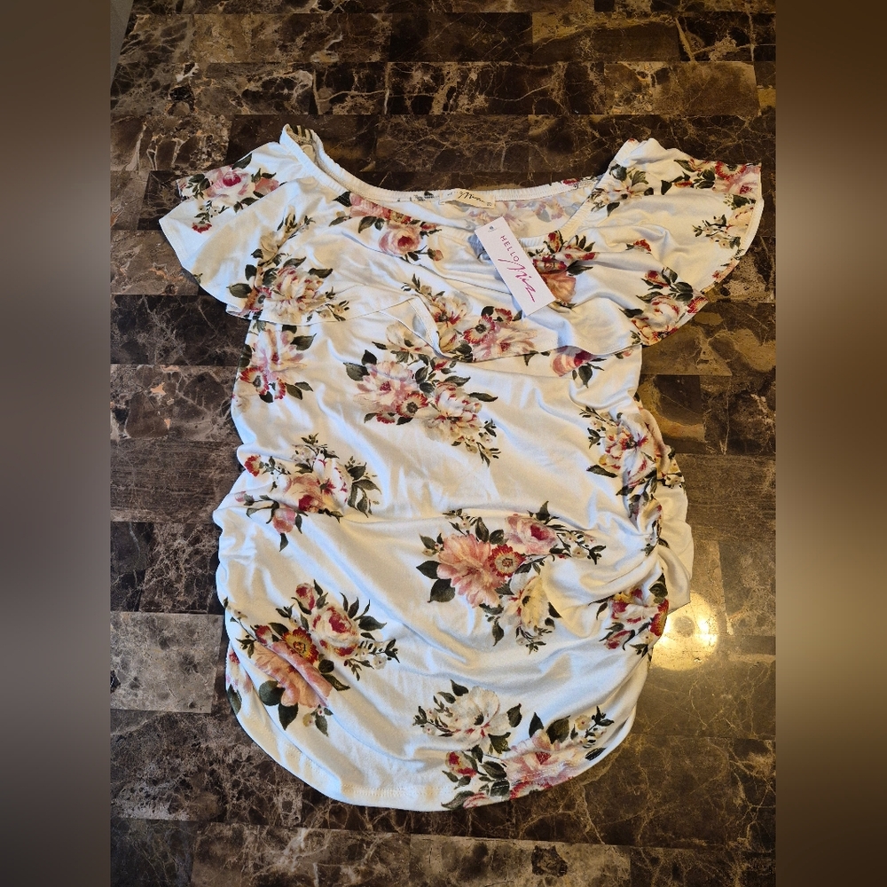 Maternity Off-the-Shoulder Top
